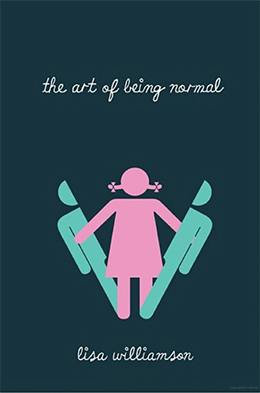 The art of being normal book cover
