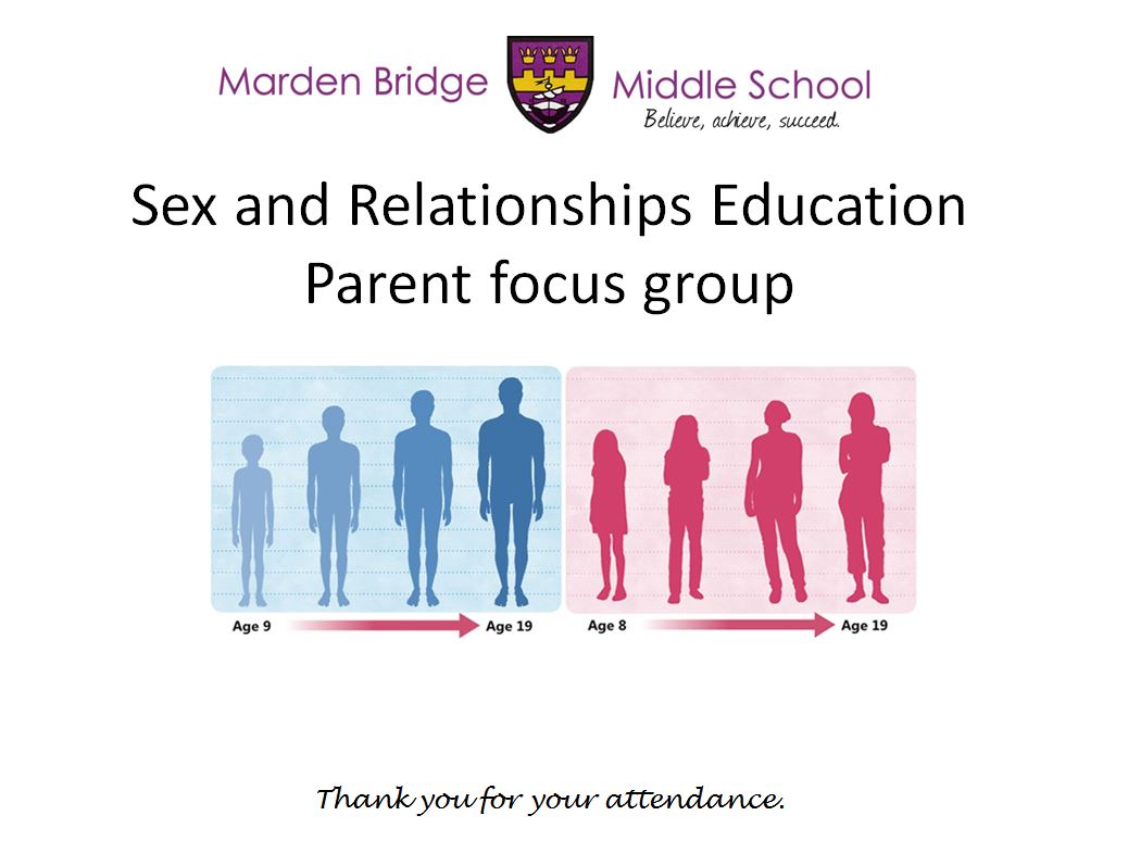 SRE Parent Focus Group presentation