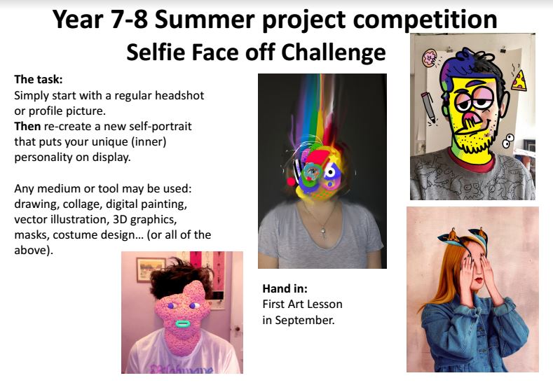 Year 7-8 Art Challenge